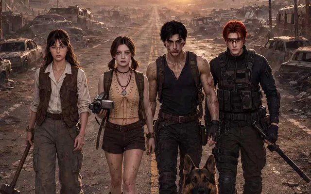 A Zombie Girl’s Journey Home: A Heartwarming Apocalypse Romance